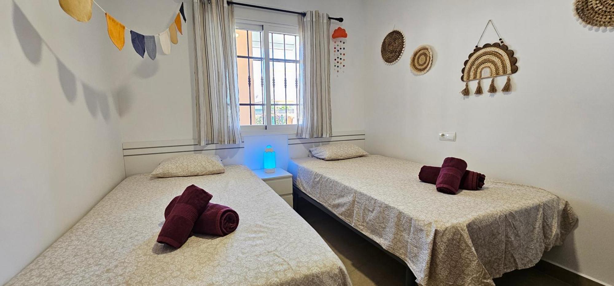 Homes of Spain, Apartamentos Paraíso Vera Playa, Ático Q, Suite Fatu Hiva con piscina privada en solárium, vistas mar en PRIMERA LINEA de PLAYA, WIFI Exterior foto